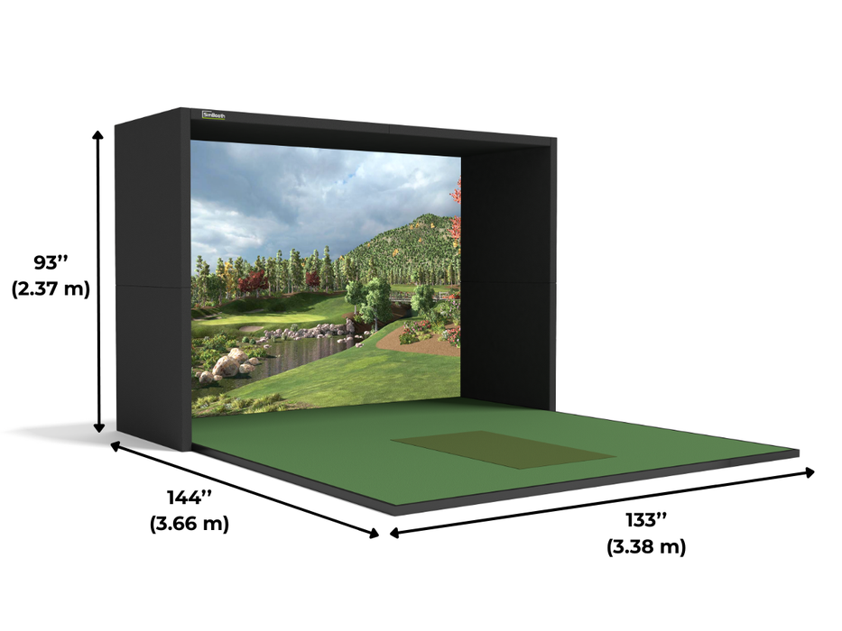 SimBooth Golf Simulator Enclosure