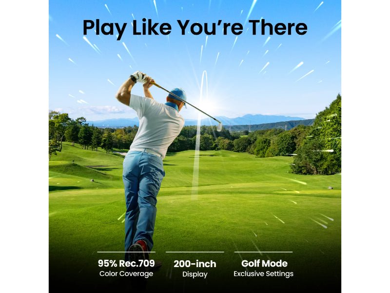 BenQ - BenQ AH700ST Short Throw 4000 Lumens Golf Simulator Projector - Scratch Golf