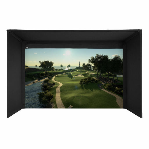 Carl's Place - Carl's Place C - Series Pro Golf Simulator Bay with Impact Screen - Scratch Golf