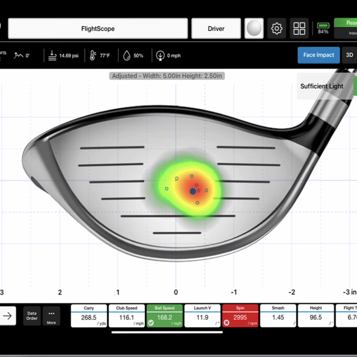 FlightScope - FlightScope Mevo+ Face Impact Location Add - on Software - Scratch Golf