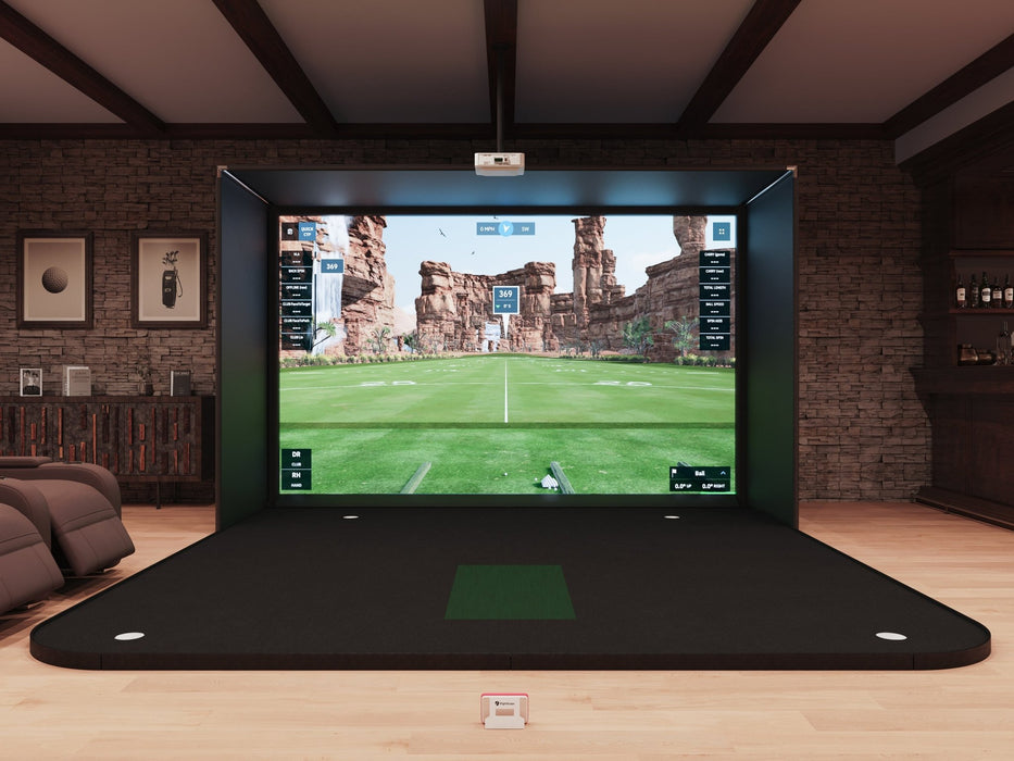 FlightScope - FlightScope Mevo+ SG Pro Golf Simulator Package - Scratch Golf