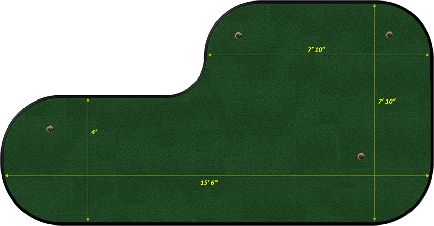 Pro Putt Systems - Pro Putt Systems Executive Tour Pro Model Putting Green - Scratch Golf