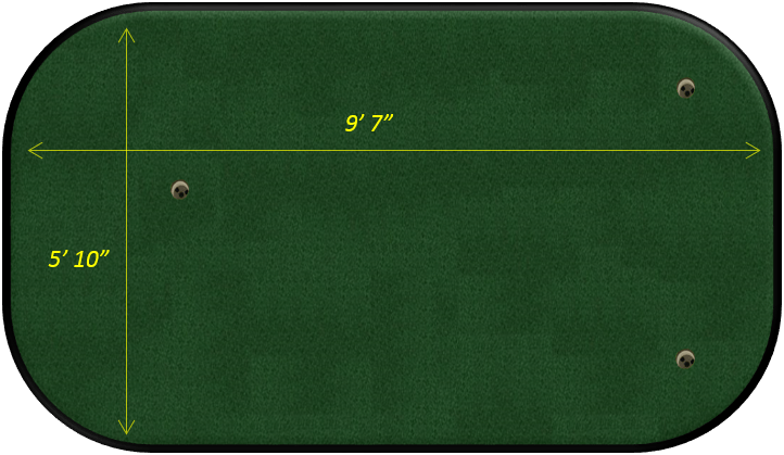Pro Putt Systems - Pro Putt Systems Money Putt Model Putting Green - Scratch Golf