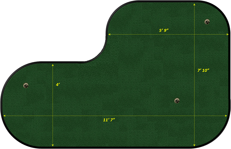 Pro Putt Systems - Pro Putt Systems Pro Shop Model Putting Green - Scratch Golf