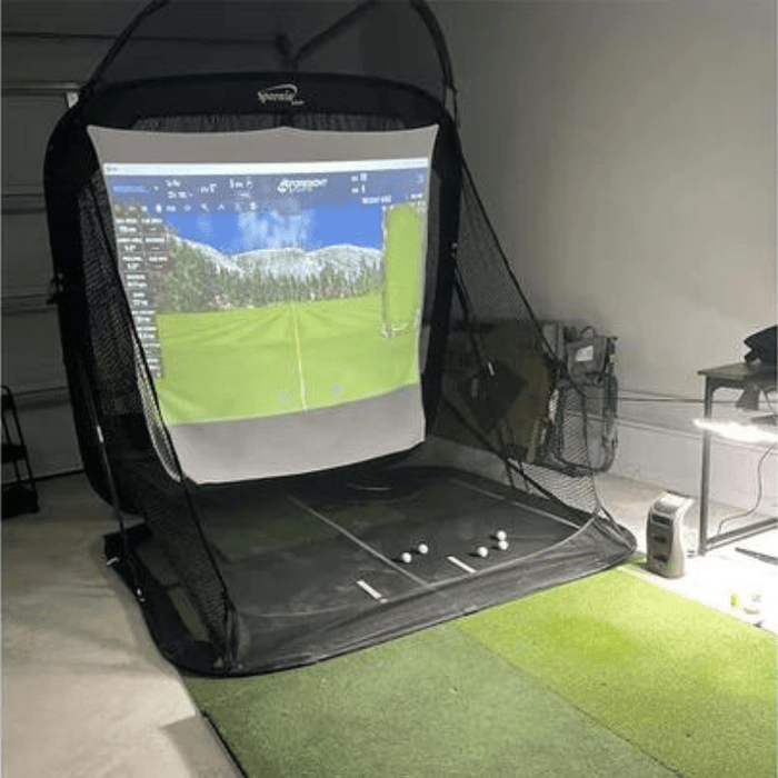 Spornia - Spornia Golf Simulator Target Sheet - Scratch Golf