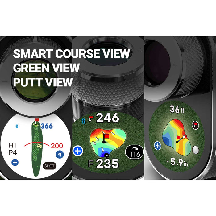 Voice Caddie - Voice Caddie SL3 Hybrid GPS Laser Rangefinder - Scratch Golf