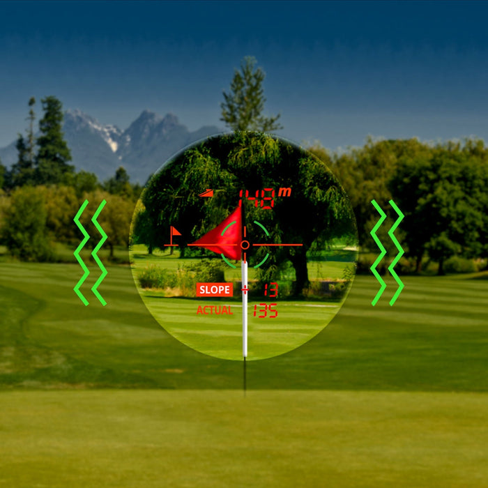 Voice Caddie - Voice Caddie SL3 Hybrid GPS Laser Rangefinder - Scratch Golf